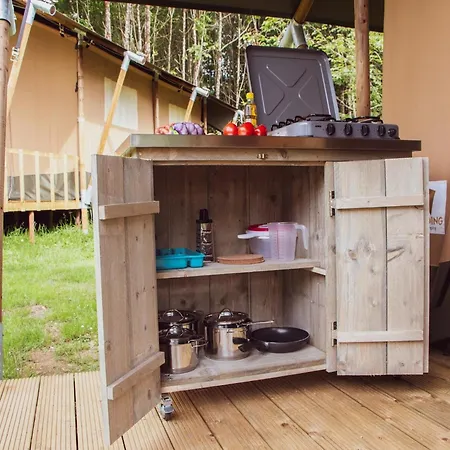 Glamping Tent In Netherlands With Terrace, Cleaning Included Роскошный шатер *