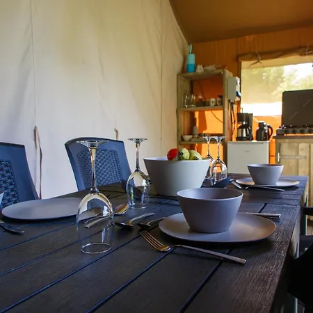Glamping Tent In Netherlands With Terrace, Cleaning Included *